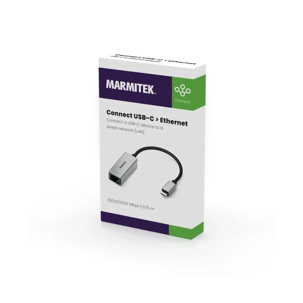 Marmitek  USB-C naar Ethernet adapter 