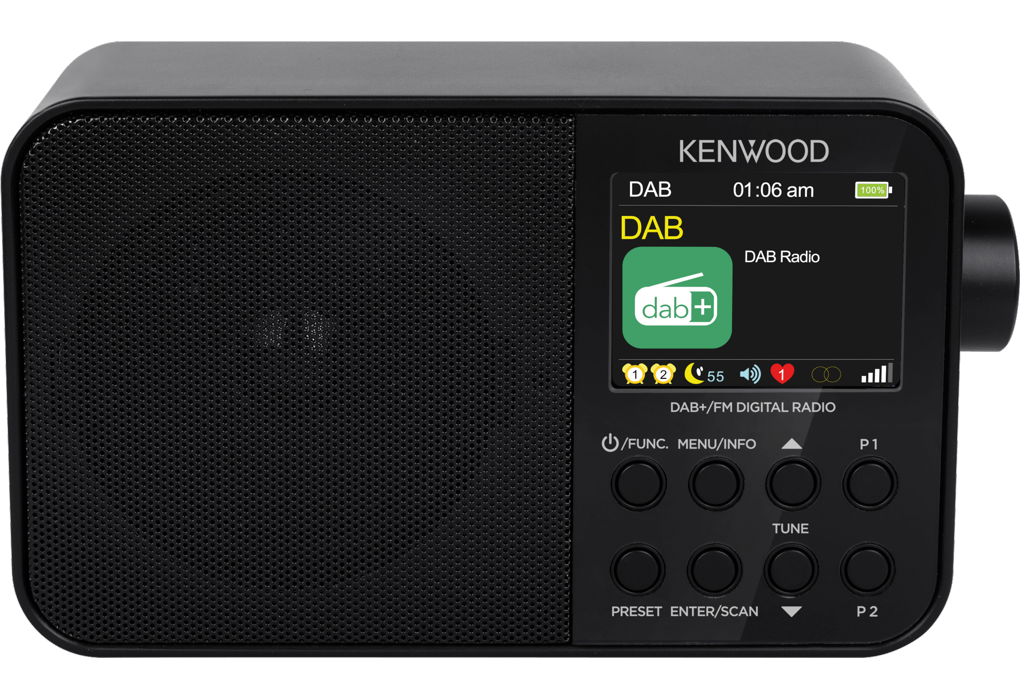 KENWOOD DAB RADIO CRM30DABB 
