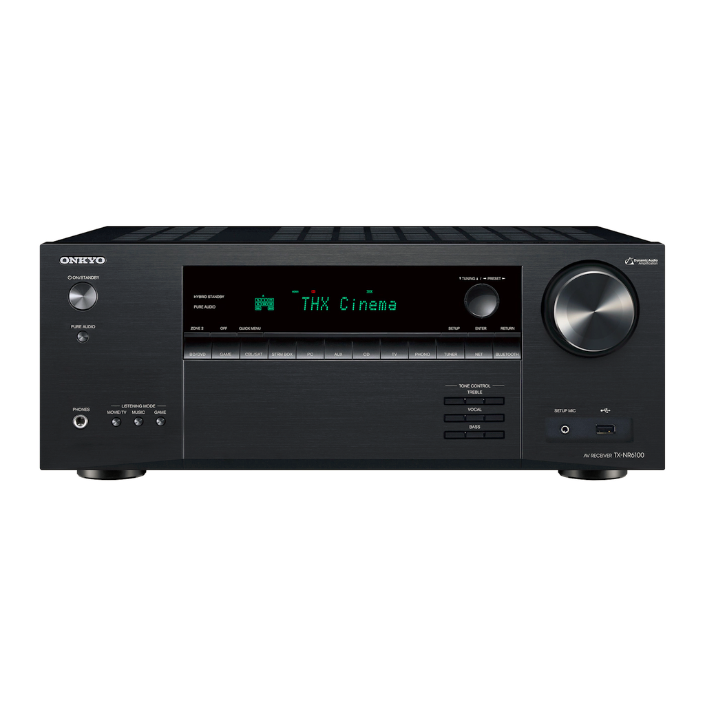 ONKYO AV RECEIVER TX-NR6100-BLACK