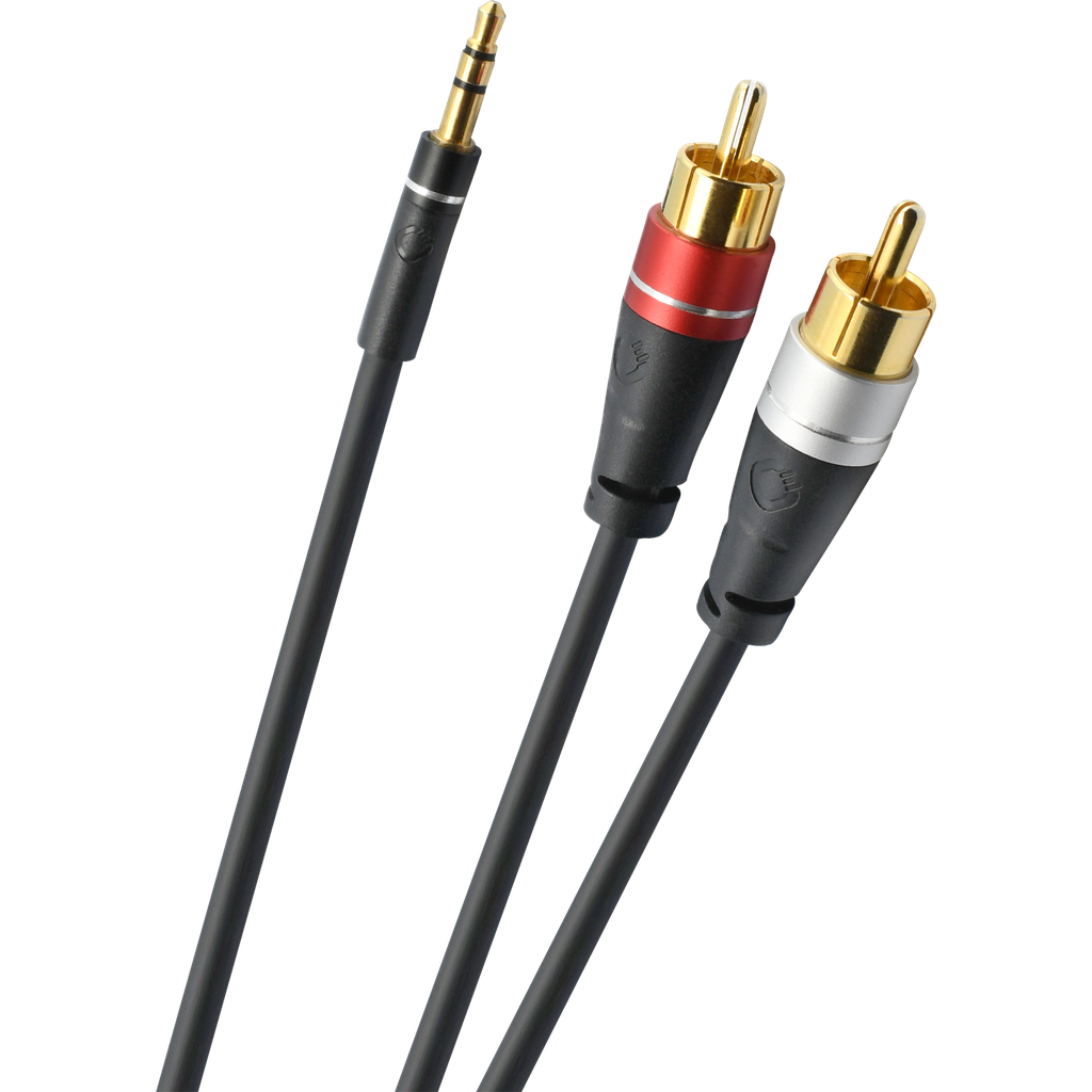 OehlBach Stereo-audiokabel 3,5 mm jack / cinch 2,0 M D1C33191