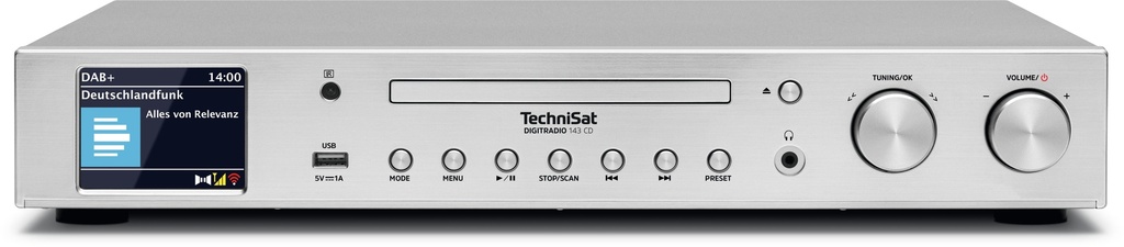 Technisat Digitradio 143CD - argent (V3)