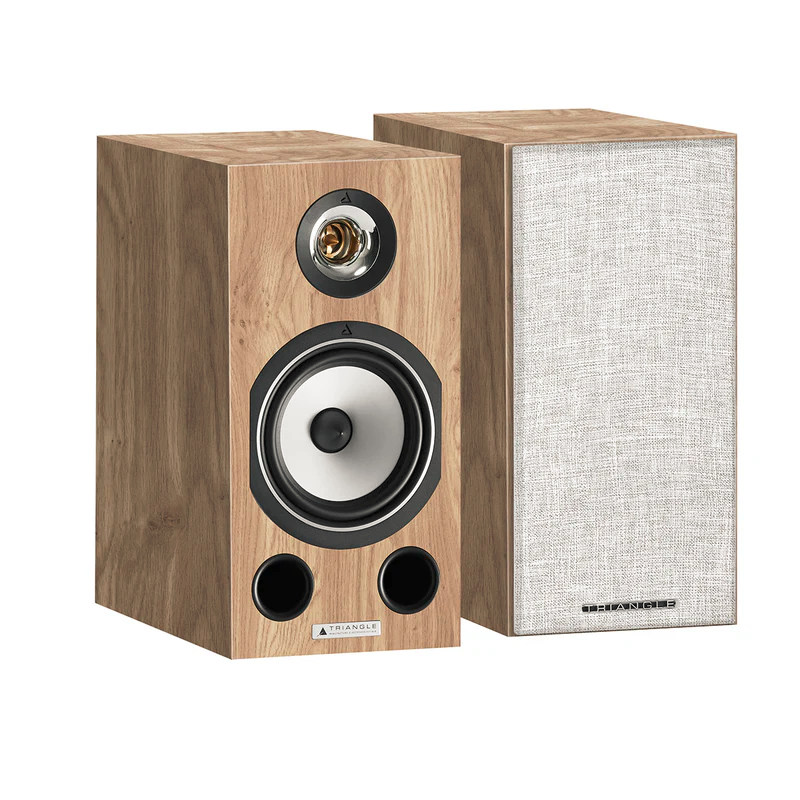 [EZCOLO] Triangle Hi-Fi Bookshelf Speaker - Comète EZ (Light Oak)