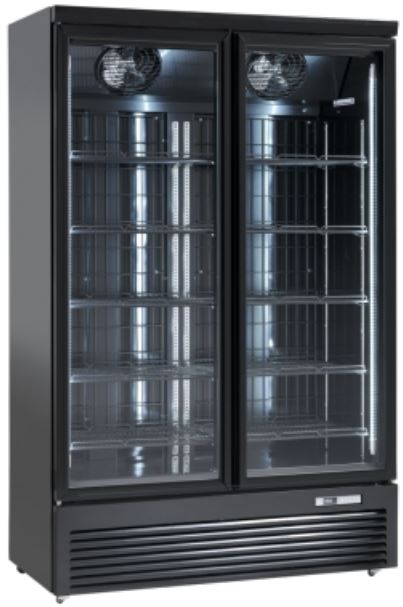 Réfrigérateurs-armoires à double porte avec portes pivotantes vitrées DC1080BB 