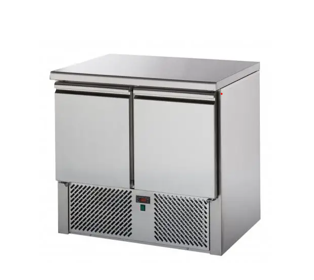 Tecnodom gekoelde werkbank met ingebouwde saladette SLV02 NX 