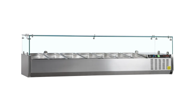Tefcold opzetkoeling met glazen opzet GVC 33-160