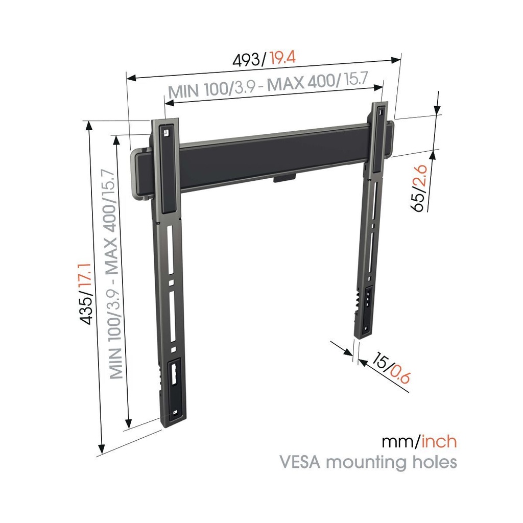 VOGELS TV BEUGEL TVM5405