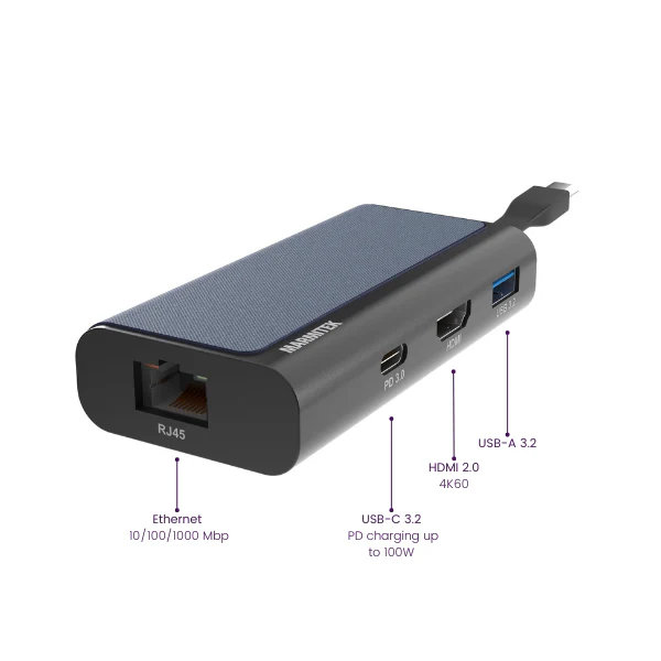 Marmitek Connect USB-C HUB 4