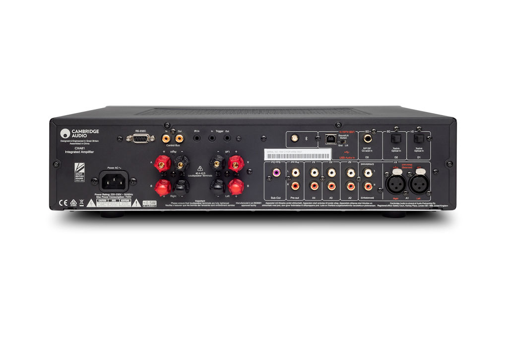 Cambridge Audio CXA81 Amplifier Lunar Grey