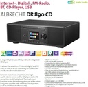 Albrecht DR 890 CD, DAB+/FM/Internet/CD Black