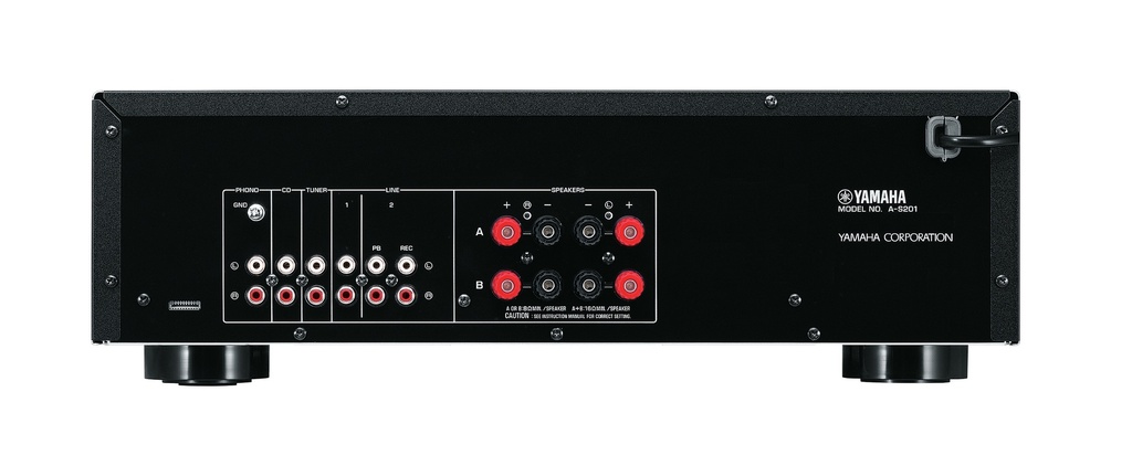 YAMAHA Versterker A-S201 Zwart
