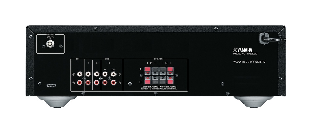 Yamaha stereo receiver r-s202d dab+ Silver