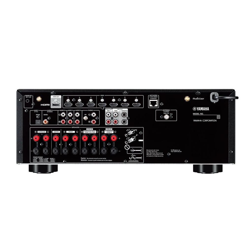 AV-Receiver Yamaha RX-V6A Black