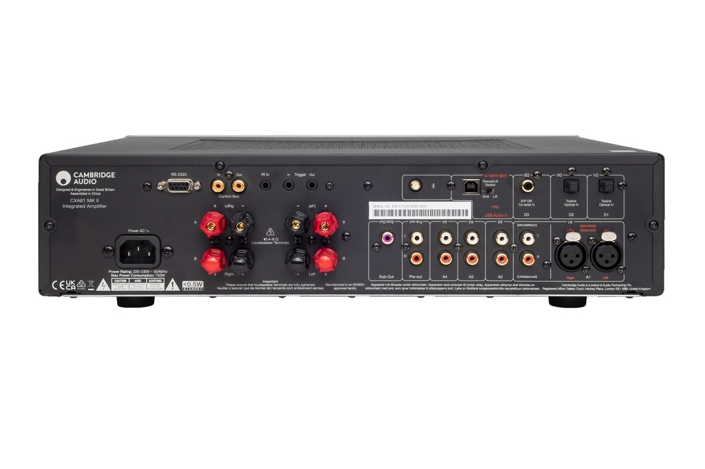Cambridge Audio CXA81 Mk II Integrated Stereo Amplifier