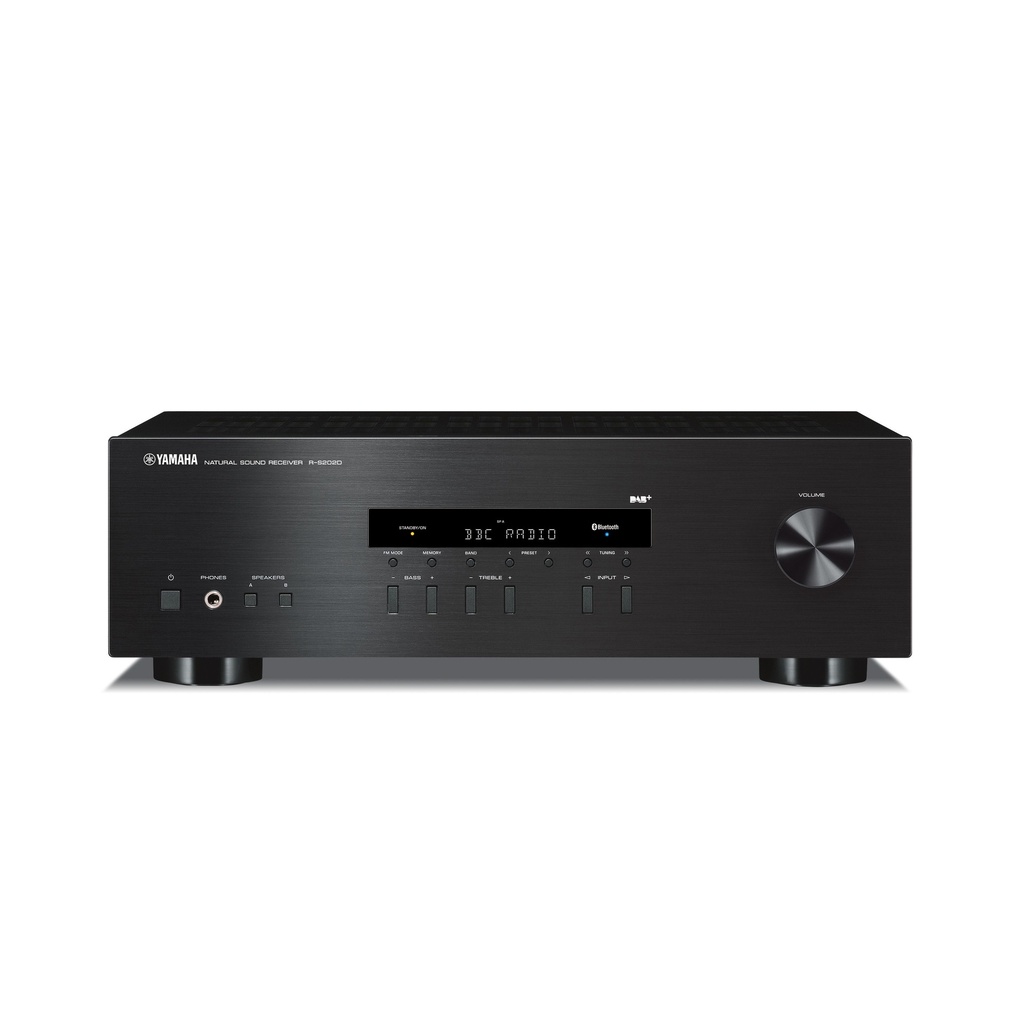 Yamaha stereo receiver r-s202d dab+ Zwart