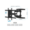Cavus muursteun 37-70 inch WME105