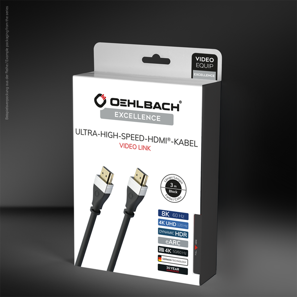 Oehlbach Ultra-High-Speed-HDMI® kabel 1,0 M D1C33100