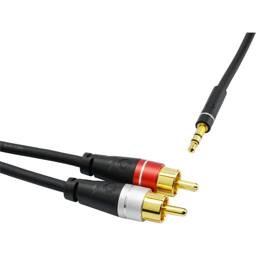 OehlBach Stereo-audiokabel 3,5 mm jack / cinch 1,0 M D1C33190
