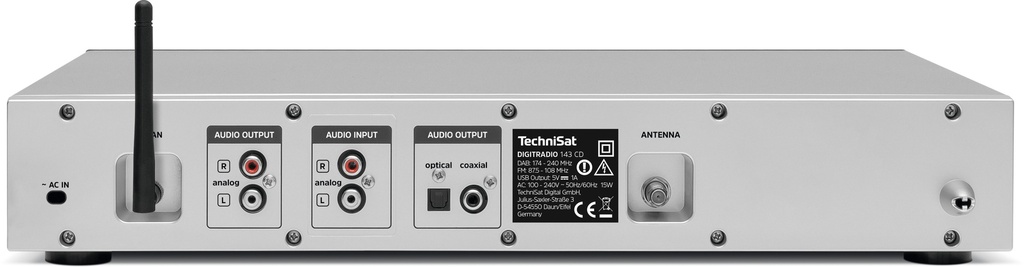 Technisat Digitradio 143CD - zilver (V3)