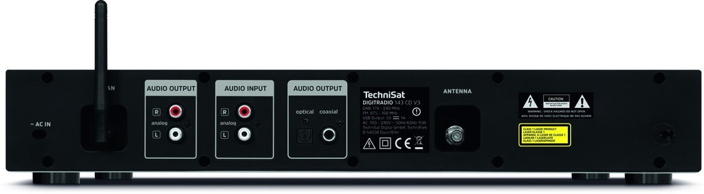 Technisat digitradio 143 cd v3 Zwart
