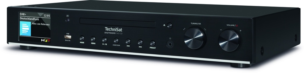 Technisat digitradio 143 cd v3 Zwart