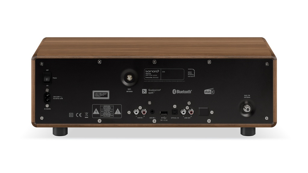SONORO RADIO PRESTIGE X ANTH/WALNUT
