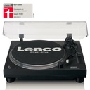 LENCO - L-3818BK Direct aangedreven Platenspeler met USB/PC encoding - Zwart