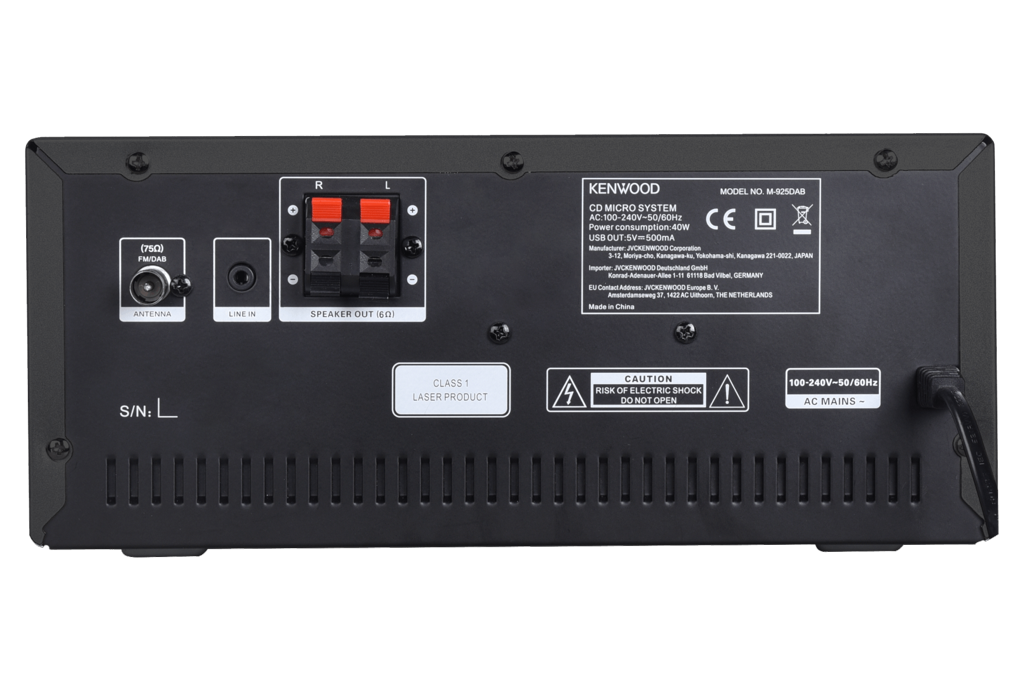 KENWOOD MICRO HI-FI SYSTEM M925DABB