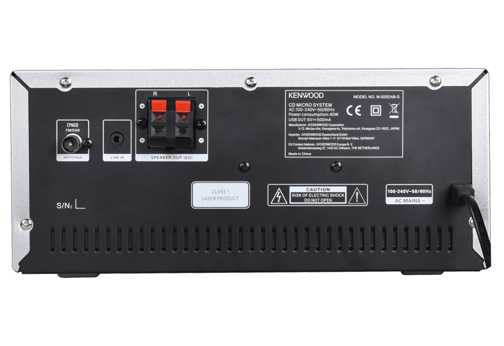 KENWOOD MICRO HI-FI SYSTEM M925DABS