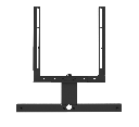 Frame voor Yamaha Soundbars 01 Black