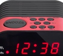 LENCO CLOCK RADIO CR-07 PINK
