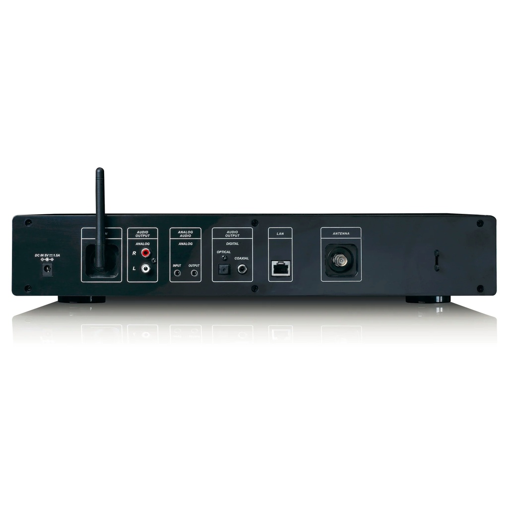 LENCO DIR-250BK - Internetradio met DAB+/FM/MP3-speler en Bluetooth® - Zwart