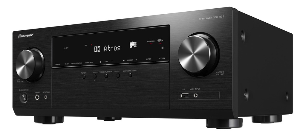Pioneer VSX-935 7.2-ch Network AV Receiver, Black