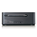 LENCO PDR-045BK - DAB+ RADIO MET BL