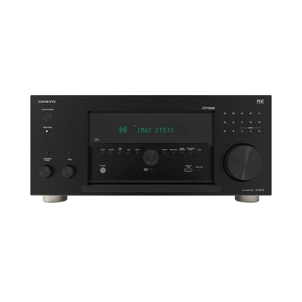 Onkyo 11.2 THX 8K AV Receiver TX-RZ70 - Black TXRZ70