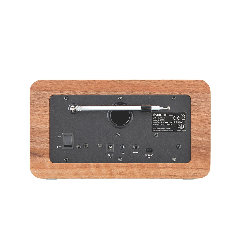 Albrecht DR865 - SENIOR DAB+/FM