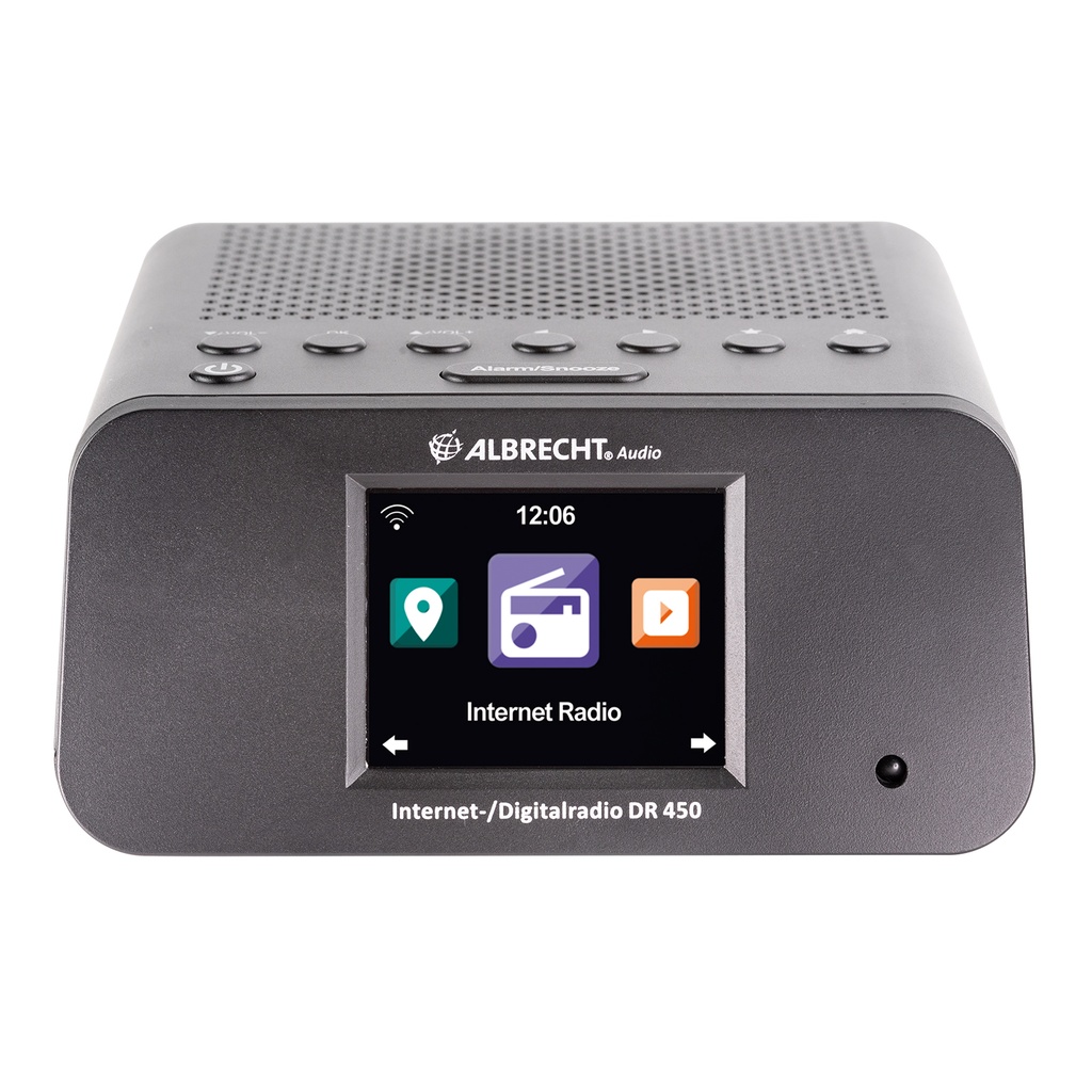 Albrecht DR 450 Internet and DAB+ alarm clock