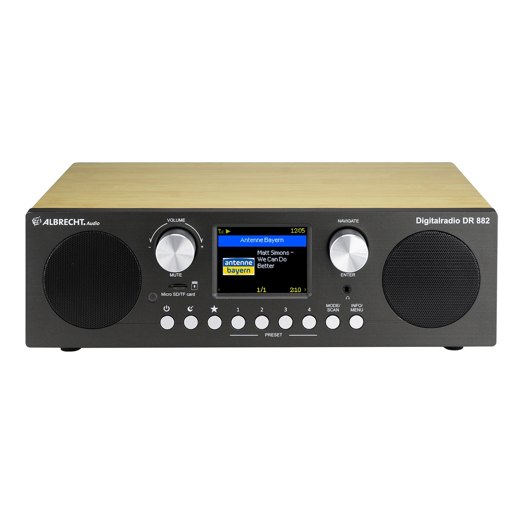 Albrecht DR882 DIGITALRADIO DAB+/FM