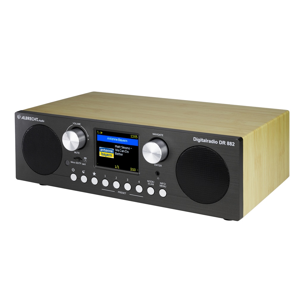 Albrecht DR882 DIGITALRADIO DAB+/FM