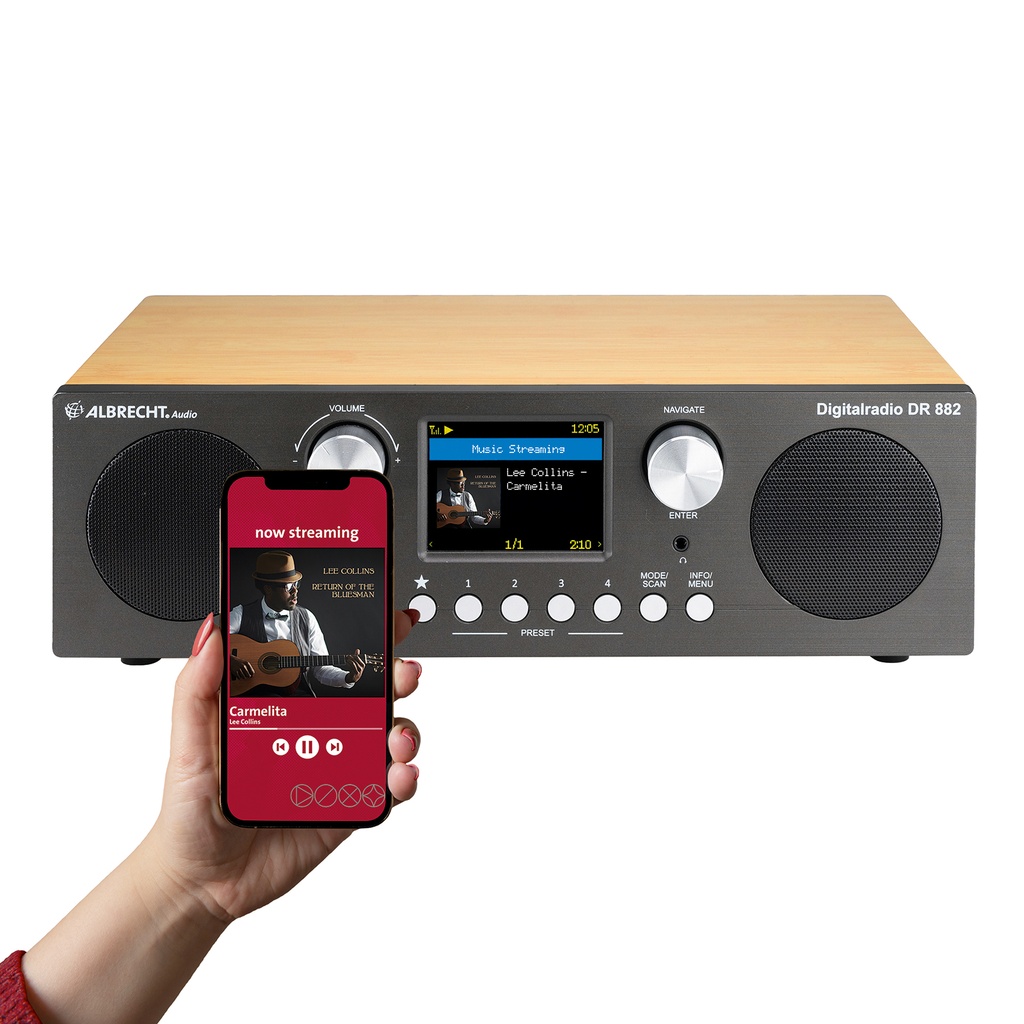 Albrecht DR882 DIGITALRADIO DAB+/FM