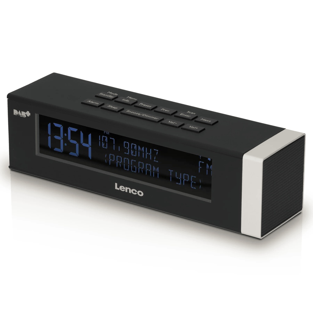 [37068] Lenco Réveil CR630BK