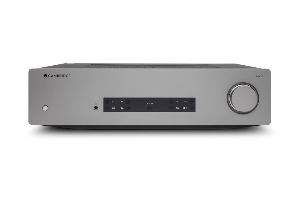 Cambridge Audio CXA81 Amplifier Lunar Grey