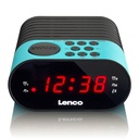 LENCO CLOCK RADIO CR-07 BLUE