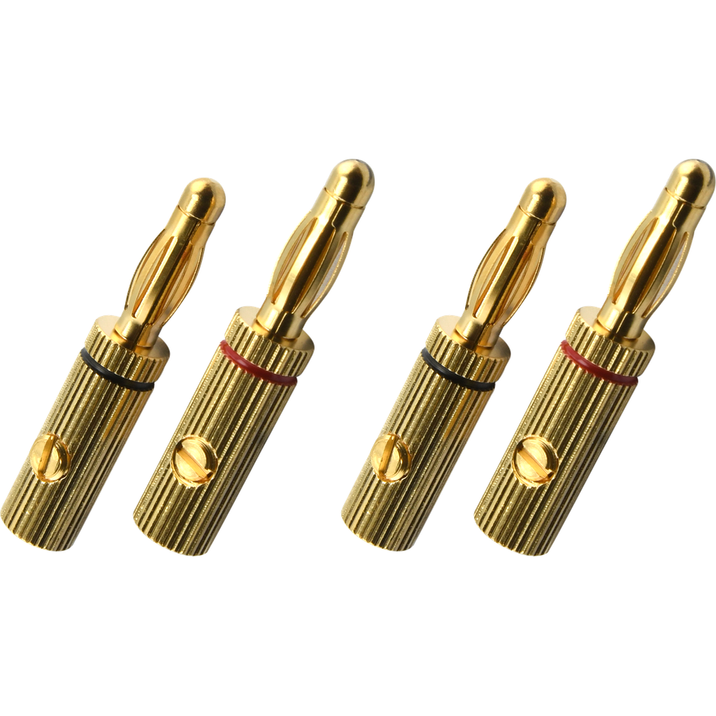 Oehlbach Banana max. 4 mm² , 4 pc