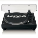 LENCO - L-3818BK Direct aangedreven Platenspeler met USB/PC encoding - Zwart