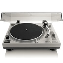 LENCO L-3810GY - Platine vinyle à entraînement direct avec encodage USB/PC - Gris