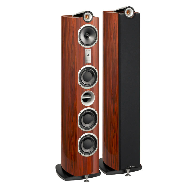 [SIGALGO] Triangle HiFi Floor Standing Speaker – Signature Alpha (Golden Oak)
