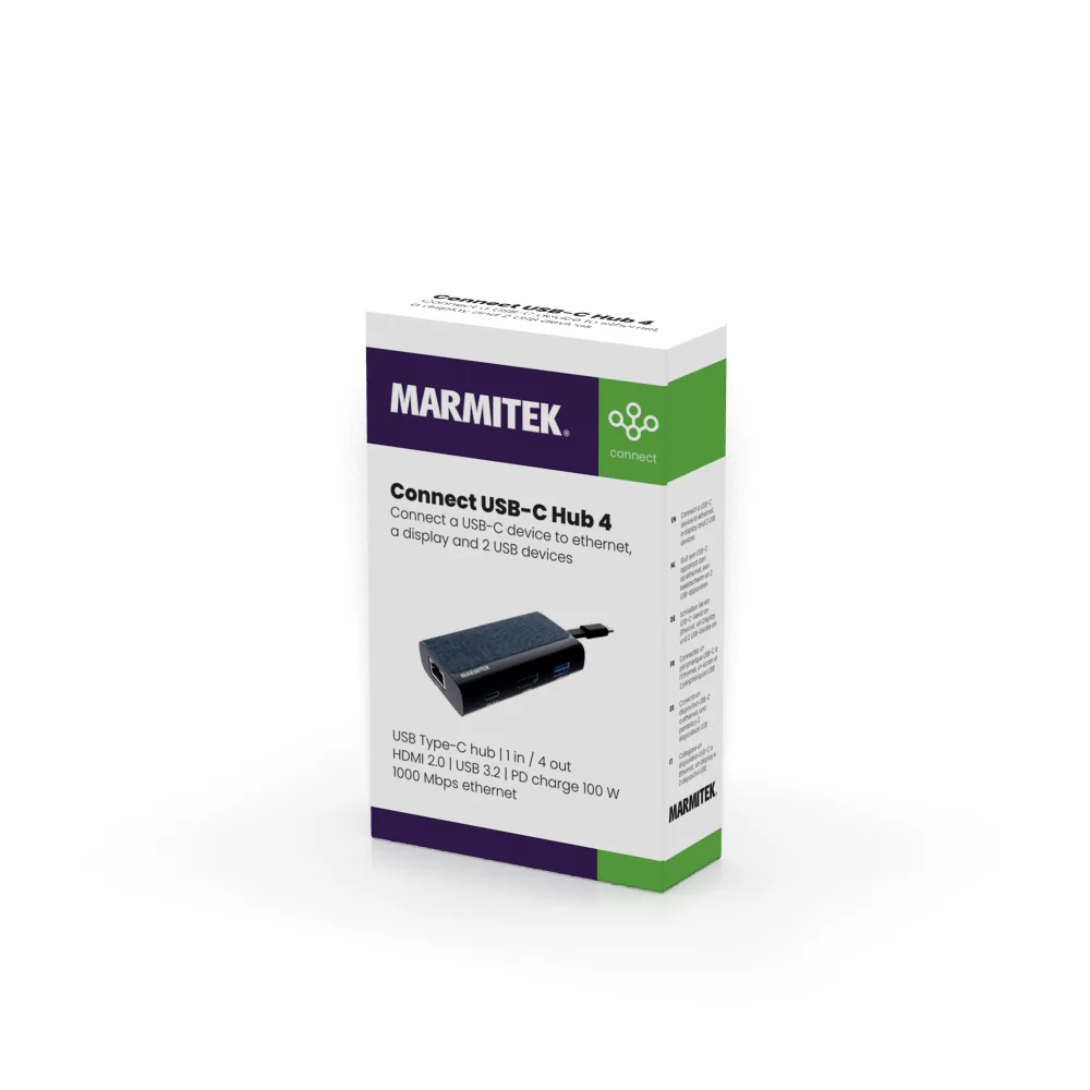 Marmitek Connect USB-C HUB 4