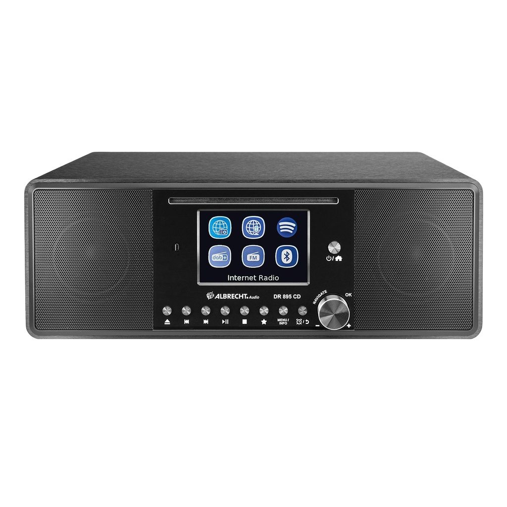 Albrecht DR 895 CD, DAB+/FM/Internet-Radio/CD DR895