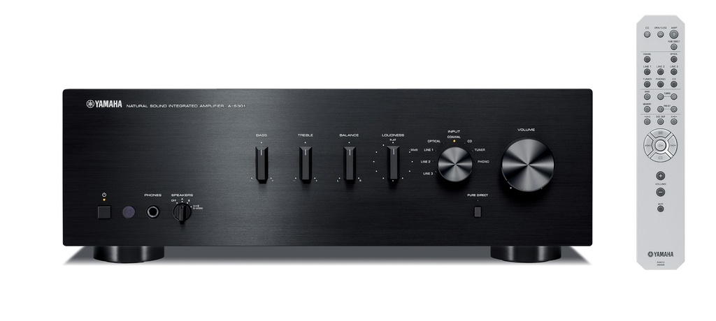 Yamaha Versterker A-S301 Zwart