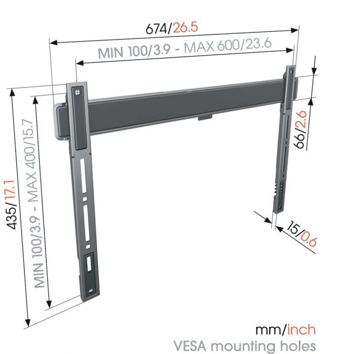 VOGELS TV BEUGEL TVM5605